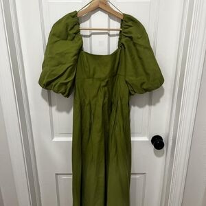 Zara Green Dress